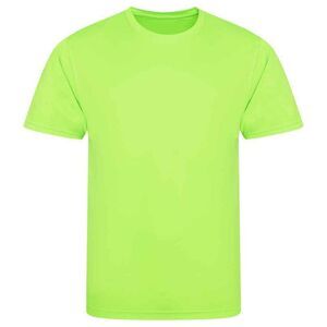 AWDis Cool Unisex Adult Smooth T-Shirt / Electric Green